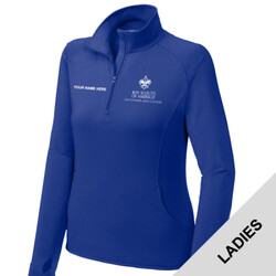 LST850 - EMB - Ladies 1/2 Zip Pullover